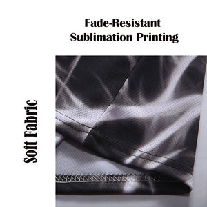 T-shirt personnalisé pour homme, sublimation, imprimé sur toute la surface, léger, séchage rapide, respirant, t-shirt d'équipe pour homme et femme, usine OEM - Product Image 4