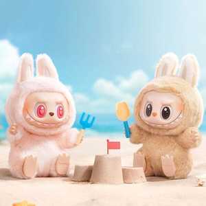 Popmart labubu กล่องตาบอดของเล่นตุ๊กตาไวนิลนุ่มพิเศษมีสีและสไตล์ให้เลือก - Product Image 5