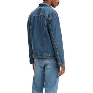 Veste en jean de qualité supérieure pour hommes, fabriquée en usine, prix compétitif, vente chaude, étiquette personnalisée, tendance de la mode - Product Image 2