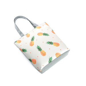 ถุงผ้าคอตตอนสำหรับช้อปปิ้งปรับแต่งได้เป็นมิตรต่อสิ่งแวดล้อมทันสมัยมีซิปใช้ซ้ำได้ - Product Image 5