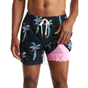 Pantalones cortos de hombre de playa de alta calidad de diseño personalizado a la venta pantalones cortos de playa informales sólidos de talla grande para hombre - Product Image 2
