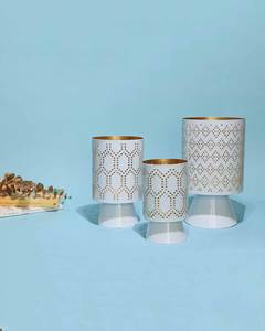 Nouveaux lanternes arabes bougeoirs décors chandelier conique fer métal bougeoir bocaux fabricant en gros fabricant fabricant fournisseur - Product Image 2