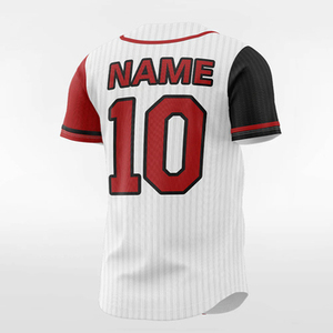 Uniforme de Béisbol Personalizado de la Mejor Calidad, Bordado, para Equipo Estadounidense, Camiseta de Béisbol Transpirable de Poliéster para Hombre, Venta al Por Mayor - Product Image 2