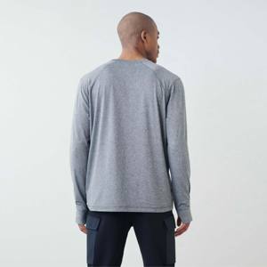 T-shirt à col rond surdimensionné à épaules tombantes | Logo personnalisé et lettre de broderie 3D - Product Image 3