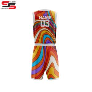 Camiseta de baloncesto reversible personalizada, camiseta personalizada, ropa de baloncesto, uniforme de baloncesto por sublimación - Product Image 2