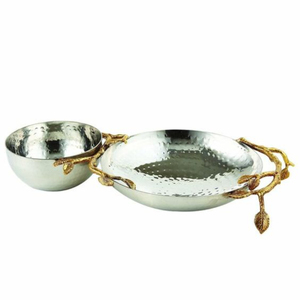 Restaurant de luxe nouilles en aluminium et en acier inoxydable bol de service ustensiles de cuisine pour la maison bol de serveur de nourriture pour la vaisselle - Product Image 6