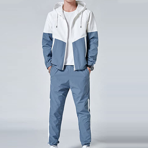 Conjunto de cortavientos Unisex OEM plegable de poliéster, conjunto de cortavientos plegables ligeros Unisex con cremalleras para hombres 2025 - Product Image 3