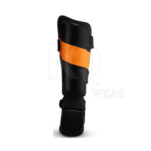 Smart Shin <b>Pads</b> Leather Lightweight Durable Professional Protection Adjustable for Football Training Sports <b>Practice</b> Matches - Product Image 5