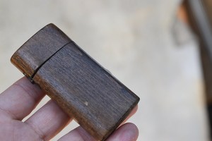 Caja de viaje portátil pequeña de alta calidad personalizada, caja de cigarrillos de madera de nogal - Product Image 4