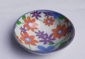 Bol à fruits secs en argent et or Décoration de table Bols à mélanger les fruits au design de luxe de qualité exclusive en métal à bas prix - Product Image 4