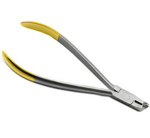 Pince pour orthodontie dentaire pour ligature et coupeur d'extrémité distale Fil de maintien de sécurité manuel TC Acier et métal durables - Product Image 4