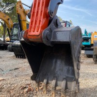 DOOSANDX60 Mini-excavatrice sur chenilles d'occasion Doosan 7 T avec moteur Yanmar d'occasion en stock