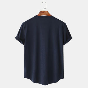 <b>Men's</b> Premium Cotton T-<b>shirts</b> Short Sleeve T-<b>shirt</b> Customized Three Colors <b>Men's</b> T-<b>shirt</b> - Product Image 2