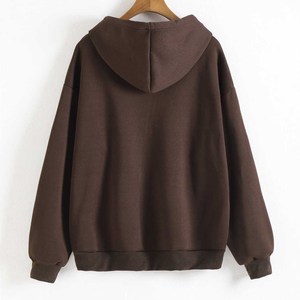 เสื้อฮู้ดดี้และเสื้อสเวตเชิ้ตผู้ชาย 445GSM เสื้อผ้าผ้าฝ้ายสั่งทำพิเศษแบบซิป  ไซส์ใหญ่ สไตล์ไฮสตรีท - Product Image 2