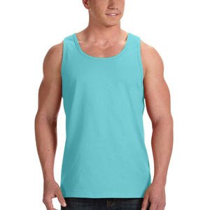 เสื้อกล้ามผู้ชายขายส่ง ระบายอากาศ แห้งเร็ว ผ้าโพลีเอสเตอร์/คอตตอน สวมใส่สบายๆ สำหรับฤดูร้อน แบบไม่มีแขน ซักแล้ว ใส่เล่นกีฬาได้ - Product Image 5