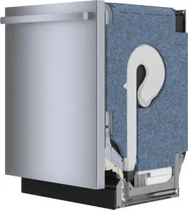 Lave-vaisselle encastrable intelligent HOTSALES Série 800 24 pouces à commande supérieure avec 3ème panier flexible, 42 dBA - Acier inoxydable - Product Image 2