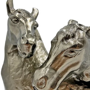 ผู้จัดจำหน่ายงานประติมากรรมโลหะทำมือขายส่ง ผู้ผลิตงานประติมากรรมโลหะคุณภาพส่งออกสำหรับผู้ค้าส่งรายใหญ่ - Product Image 3