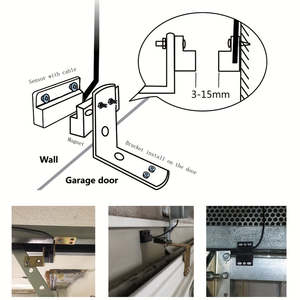 Controlador Inteligente WiFi para Puerta de Garaje, Diseño Industrial, Compatible con Alexa Echo, Google Home, Control por Aplicación Smartlife/Tuya - Product Image 1