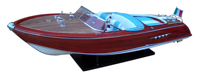RIVA AQUARAMA-BARCOS MODELO DE MADERA/BARCO DE VELOCIDAD LISTO PARA RC/MUEBLES PARA EL HOGAR DE ALTA CALIDAD