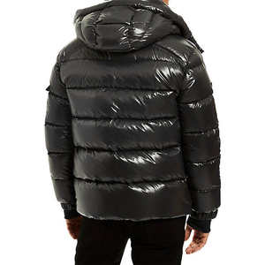 <b>Men</b> Padded Coats Bubble Puffer Jacket with Hood Warm Winter <b>Men</b> Winter Puffer Bubble Jackets for Winter - Product Image 5