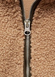 Winter Warm <b>Sherpa</b> Quarter Zip <b>Jackets</b> Fleece Long Sleeve <b>Jackets</b> With Chest Pockets - Product Image 5