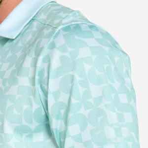 Polo de golf pour hommes avec manches raglan-Confortable et flexible-Idéal pour un look athlétique moderne - Product Image 3