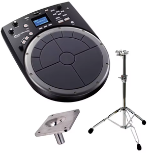 NUEVO Tambor de Aluminio HPD-20 de Calidad, Instrumento de Percusión Acústica Digital Personalizable, Doble Voltaje, Fabricado en EE. UU., con Soporte - Product Image 1