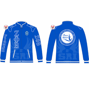 Zeta Phi Beta Sorority bordado mujer Letterman Racing chaqueta ZPB Sorority bordado señoras personalizado Racecar chaqueta - Product Image 2