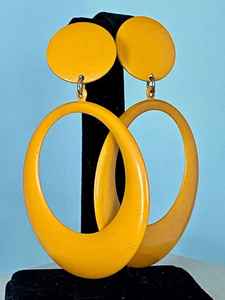 ต่างหูเรซินทำมือคุณภาพสูงมีหลากหลายรูปทรง | เครื่องประดับแฟชั่นสำหรับผู้หญิง - Product Image 4