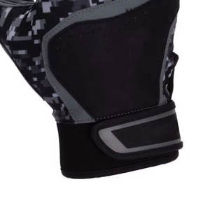 La mejor venta de guantes de bateo de béisbol de cuero genuino de grano completo de calidad superior jóvenes adultos tamaño personalizado guantes de bateo de béisbol - Product Image 4