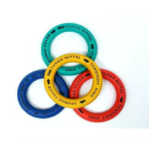 Top Quality <b>Plain</b> Design Rubber Tennikoit <b>Ring</b> Quoits <b>Ring</b> Set in Circular Shape Available in Pack of 6 Colorful Quoits <b>Rings</b> - Product Image 2