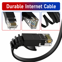 Câble Ethernet Cat 6, Cordon Réseau LAN, Internet, Câble Réseau - Prise en charge du standard réseau Cat6, Câble Réseau Gigabit Haute Vitesse