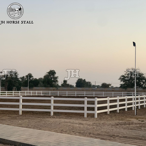 Panneaux de clôture en PVC pour chevaux de campagne équestres Rails de clôture Protection UV Haute qualité 100% - Product Image 6