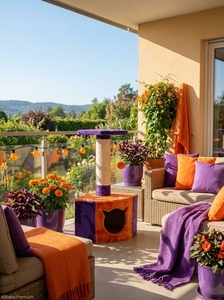 Rascador Cálido y Confortable 36*36*72 - Product Image 3