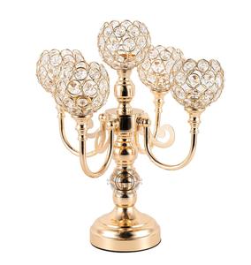 Classic Design Aluminium <b>Candlestick</b> Holder for Home Hotels & Restaurants High Quality Crystal Votive. - Product Image 1