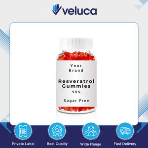 Revendeur certifié CE largement vendu sans sucre antioxydant riche en resvératrol suppléments à base de plantes bonbons gommeux PET de haute qualité - Product Image 3