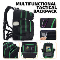 Sac tactique multifonctionnel avec poche avant à accès rapide et ceinture réglable Sac tactique avec intérieur spacieux