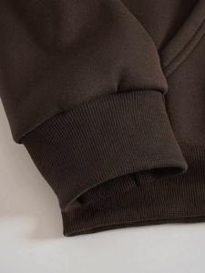 Fabricants de vêtements Sweat à capuche à strass épais Streetwear Logo personnalisé Sweat à capuche unisexe surdimensionné à strass pour hommes - Product Image 5