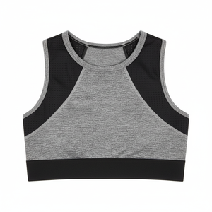 Sexy Asymmetric Yoga <b>Bra</b> Women High Support Workout Crop Top Padded Athletic Sports <b>Bra</b> - Product Image 4