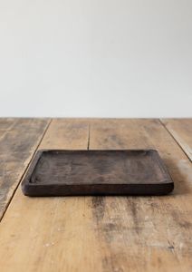 Plateau de service décoratif élégant en forme d'étoile en bois de manguier fait à la main, matériau écologique multifonction personnalisé pour hôtel - Product Image 5