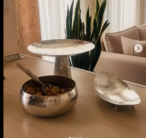 ชามช็อคโกแลตสุดหรูชามสำหรับนำเสนอขนมหวานตามเทศกาลและสลัดผลไม้ถั่วสำหรับโต๊ะอาหารหรูหราและงานแต่งงาน - Product Image 3