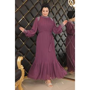 ชุดราตรีเดรสยาวไซส์ XL ผ้าชีฟองประดับระบายและคริสตัล สำหรับงานเลี้ยงอย่างเป็นทางการ ไซส์ XL - Product Image 1