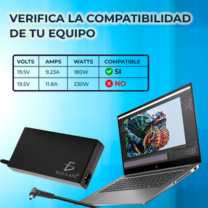 Caricabatterie per Laptop Compatibile HP 150W, 19.5V 7.7A, Punta 4.5x3.0mm, Alimentatore per Portatili - Product Image 4