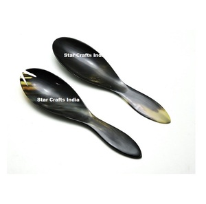 Export Quality Handmade Horn <b>Spoons</b> in Bulk for Gifting <b>Table</b> Decor or Everyday Kitchen Use Available at Affordable Price - Product Image 6