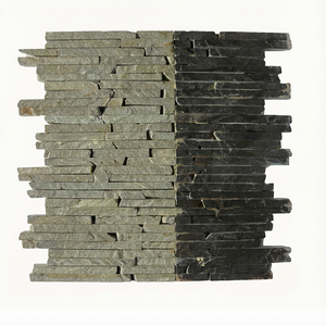 Bâton de pierre frittée noire de 1 cm, zéolite, marque d'usine, modèle MS021 - Product Image 1