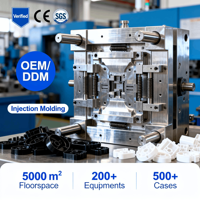 Moulage par injection plastique personnalisé rapide ODM OEM PA PC PP PU PVC ABS, moulage par injection plastique ODM OEM