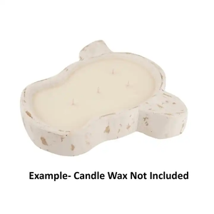 Tazón de madera para vela Natural personalizado de alta calidad superventas, tazón de madera tallado a mano para granja, tazón de masa de madera para velas - Product Image 3