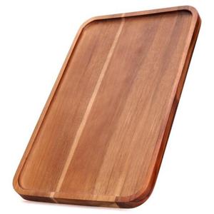 Plateau de service en bois minimaliste pour les intérieurs modernes, offrant un design épuré et un service pratique - Product Image 2