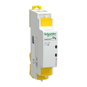 Per SCHNEIDER ELECTRIC A9MEM2000T 230V-40A Contatore di Potenza Modulare Monofase IEM2000T Oltre 2 Ampere Senza Display - Product Image 1