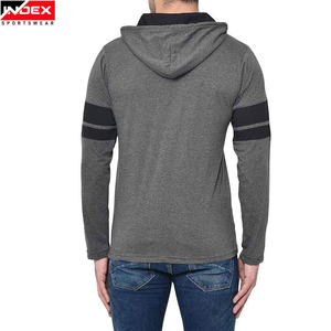 Sweat à capuche pour homme de couleur unie-Couleurs personnalisées Tailles 100% Coton Polaire Respirant Séchage rapide Hiver Haute Qualité 220g Option Logo Personnalisé - Product Image 4